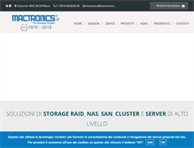 Tablet Screenshot of mactronics.it